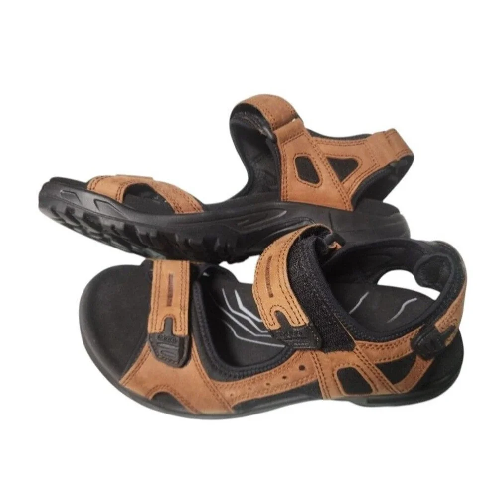ECCO Offroad Yucatan Sandal Size EU 41 Brown Sport Hiking